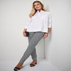 Comfort Waist Stretch Denim Straight Leg Jean image number null