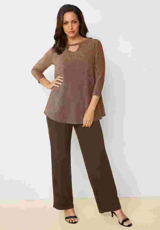 Keyhole Shimmer Tunic image number 0