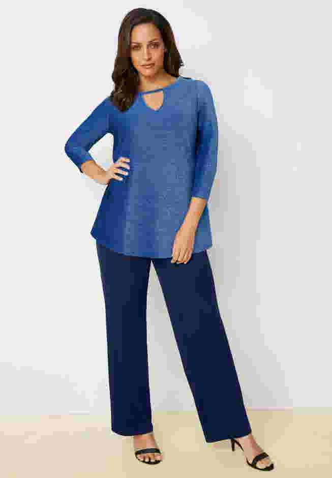 Keyhole Shimmer Tunic image number 0