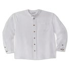 Gauze Mandarin Collar Shirt image number null