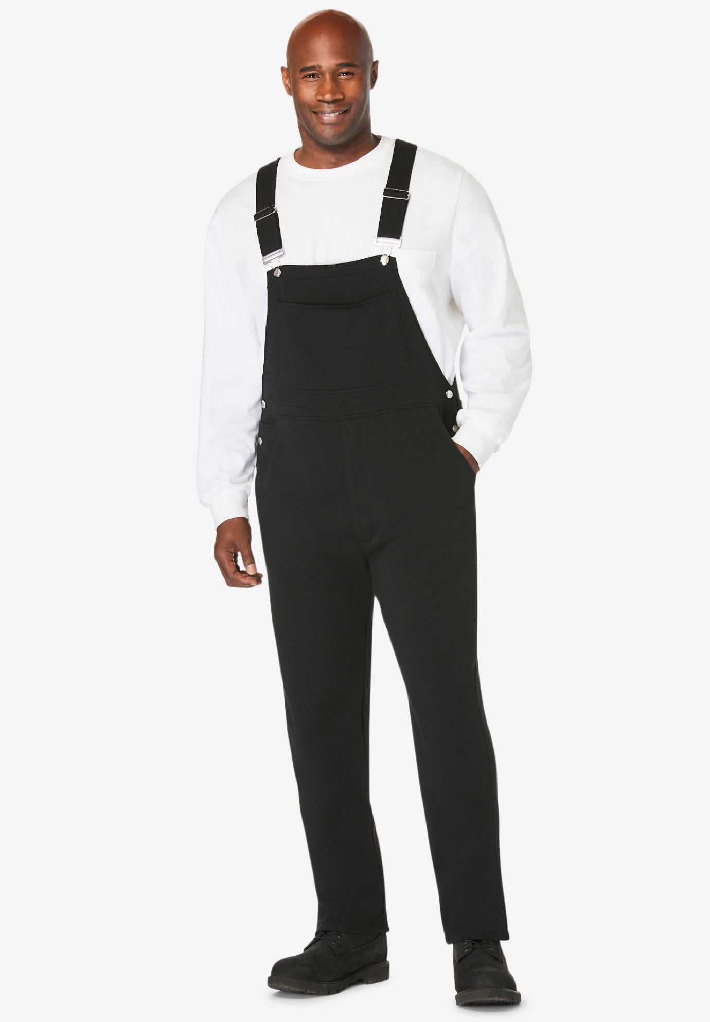 Fleece Overalls image number 0