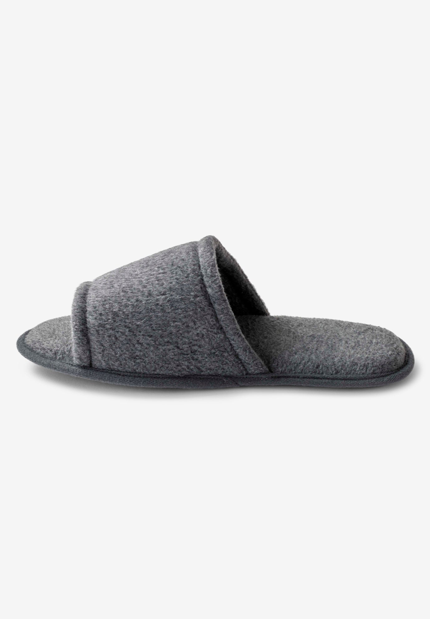 Fleece lined slide slipper image number 2