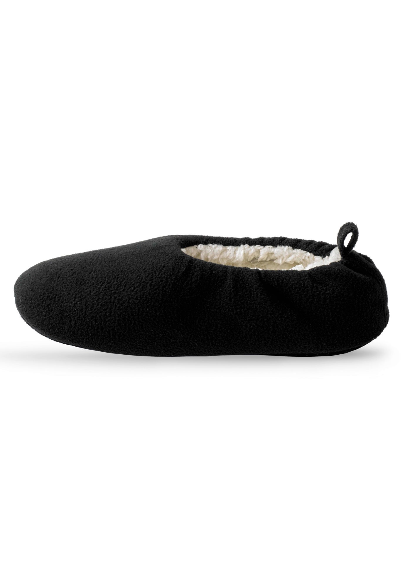 Sherpa lined sock slipper image number 1