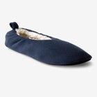 Sherpa lined sock slipper image number null