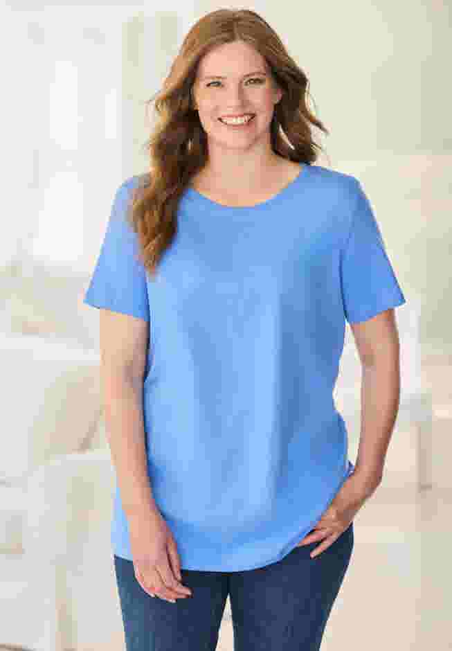 Perfect Short-Sleeve Crewneck Tee image number 5