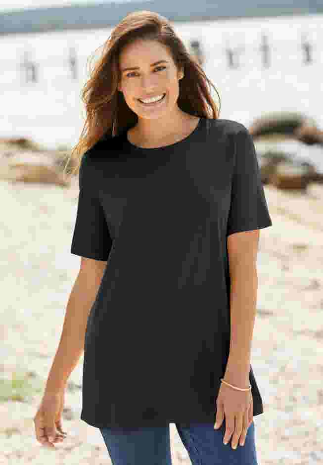 Perfect Short-Sleeve Crewneck Tee image number 0