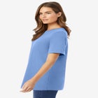 Perfect Short-Sleeve Crewneck Tee image number null