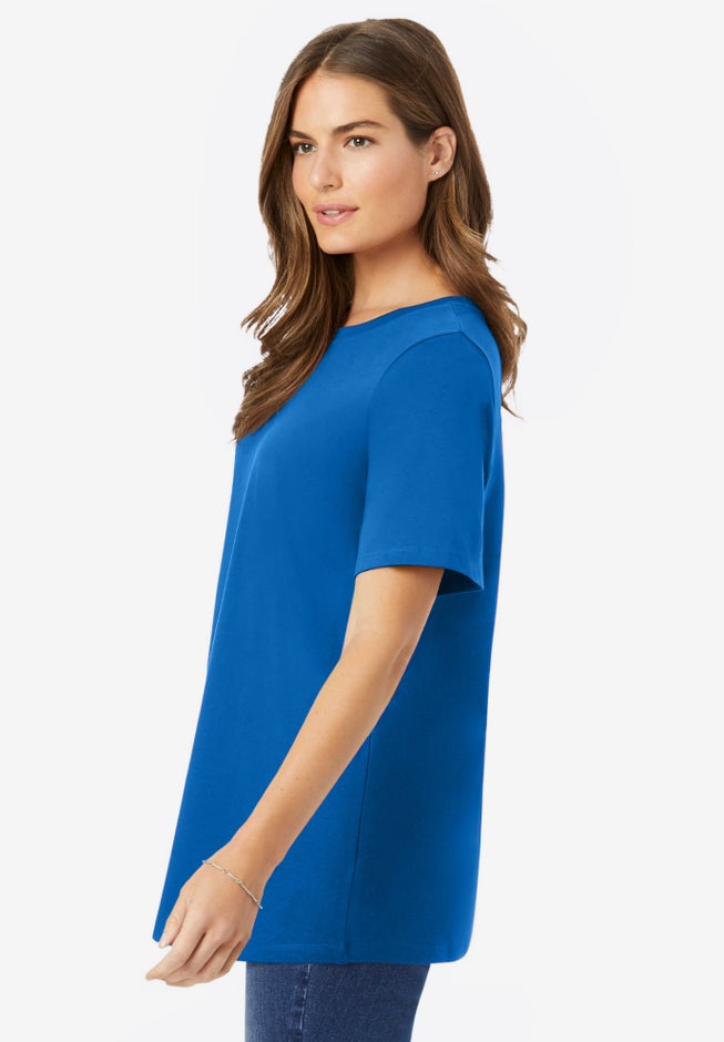 Perfect Short-Sleeve Crewneck Tee image number 2