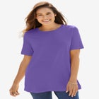 Perfect Short-Sleeve Crewneck Tee image number null