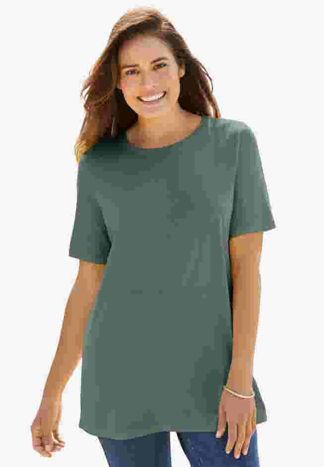 Perfect Short-Sleeve Crewneck Tee image number 7