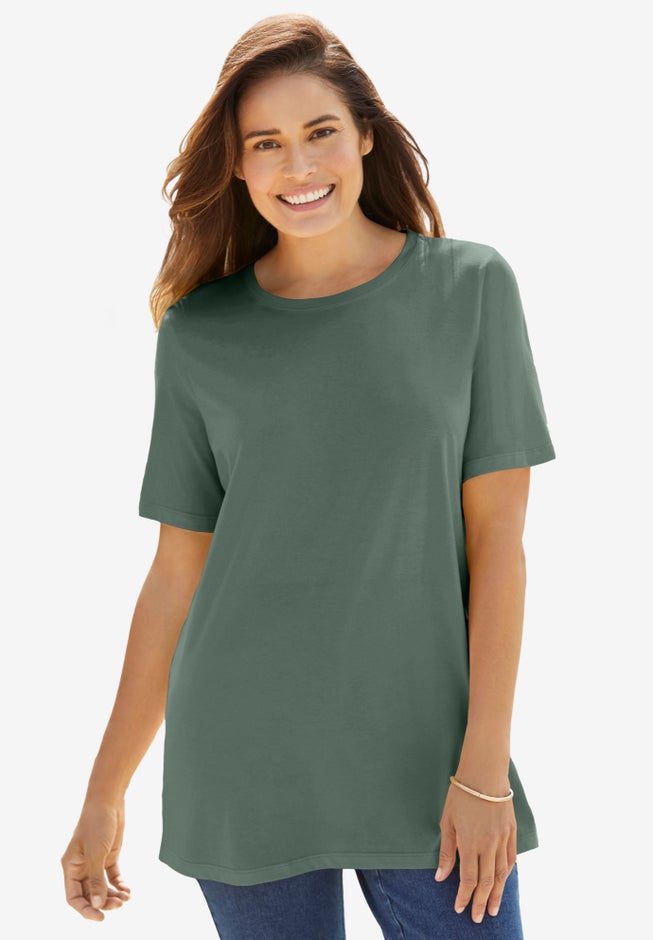 Perfect Short-Sleeve Crewneck Tee image number 7
