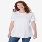 Perfect Short-Sleeve Crewneck Tee image number null
