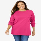Perfect Long-Sleeve Crewneck Tee image number null