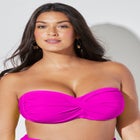 Valentine Ruched Bandeau Bikini Top image number 3