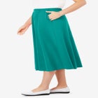 7-Day Knit A-Line Skirt image number null