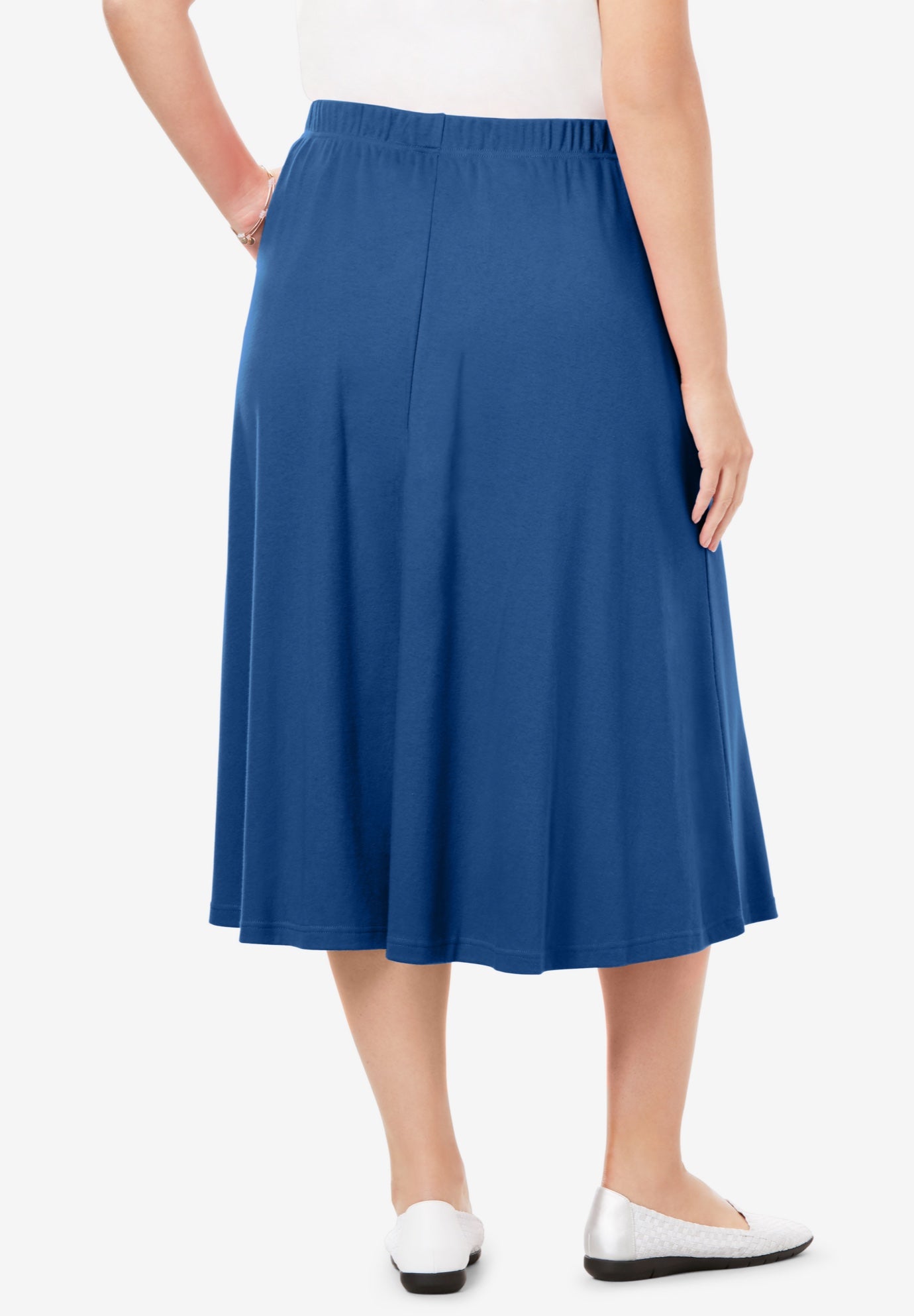 7-Day Knit A-Line Skirt image number 2