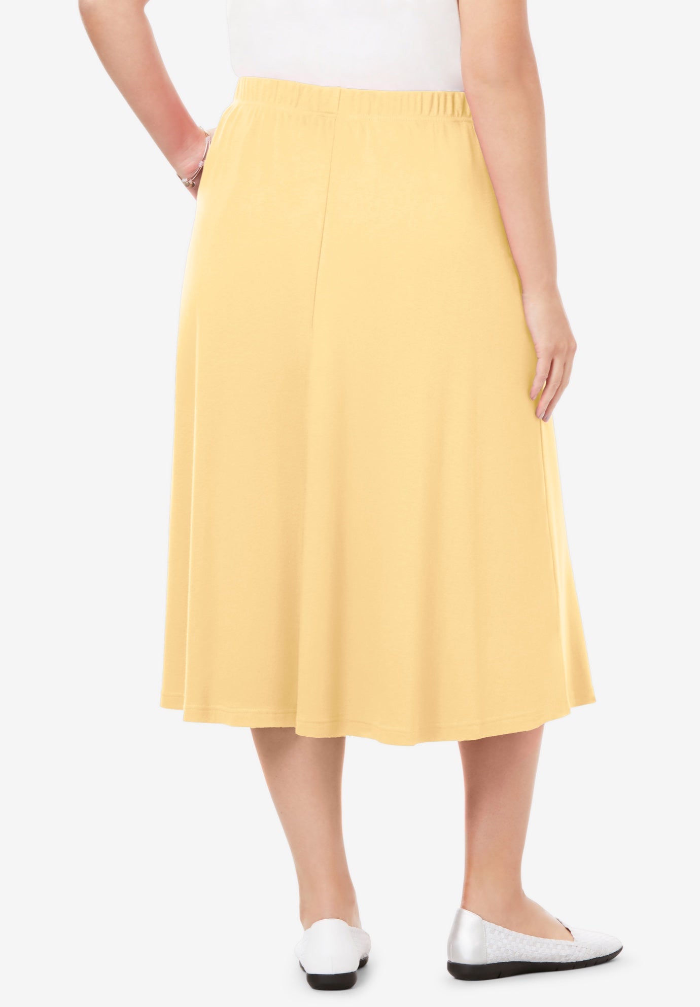 7-Day Knit A-Line Skirt image number 2