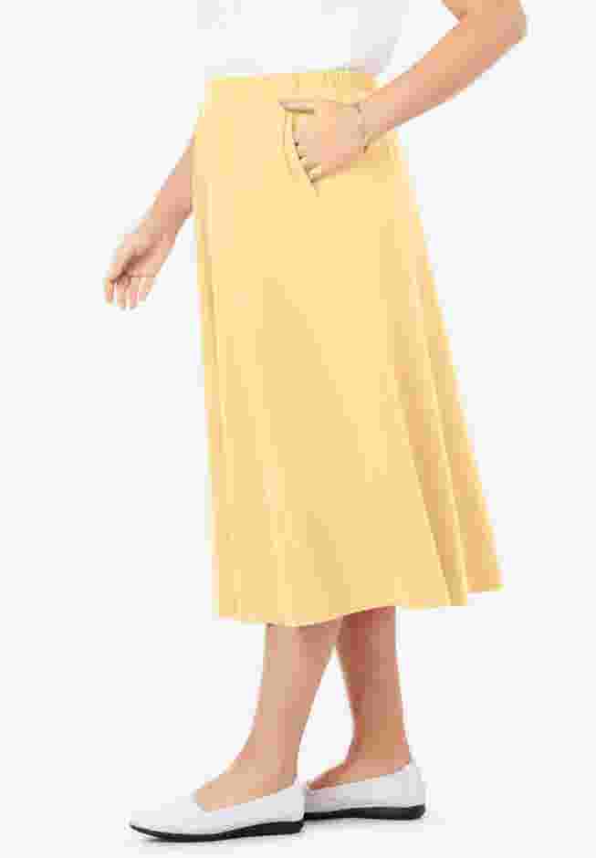 7-Day Knit A-Line Skirt image number 2