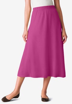 7-Day Knit A-Line Skirt