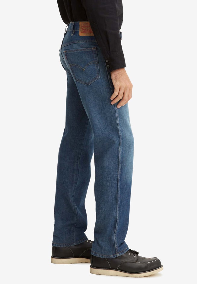Straight Leg Western Jeans image number null