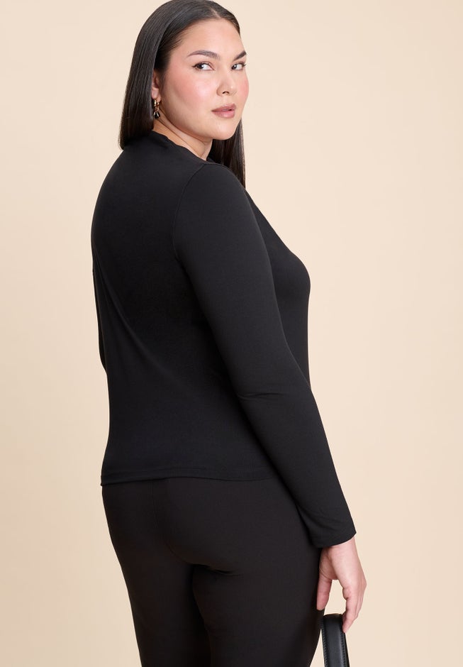 Slit Neck Top image number 1