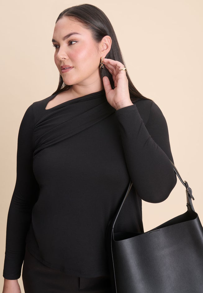 Slit Neck Top image number 2