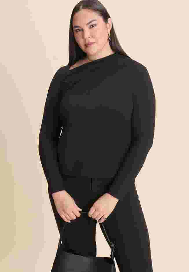 Slit Neck Top image number 0