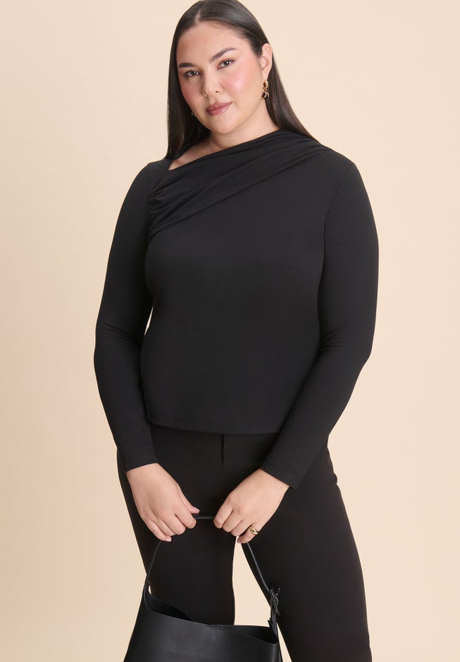 Slit Neck Top image number 0