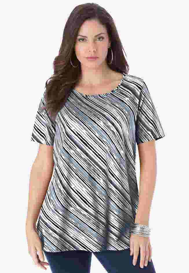 Ultimate Swing Tee with Keyhole Back image number 0