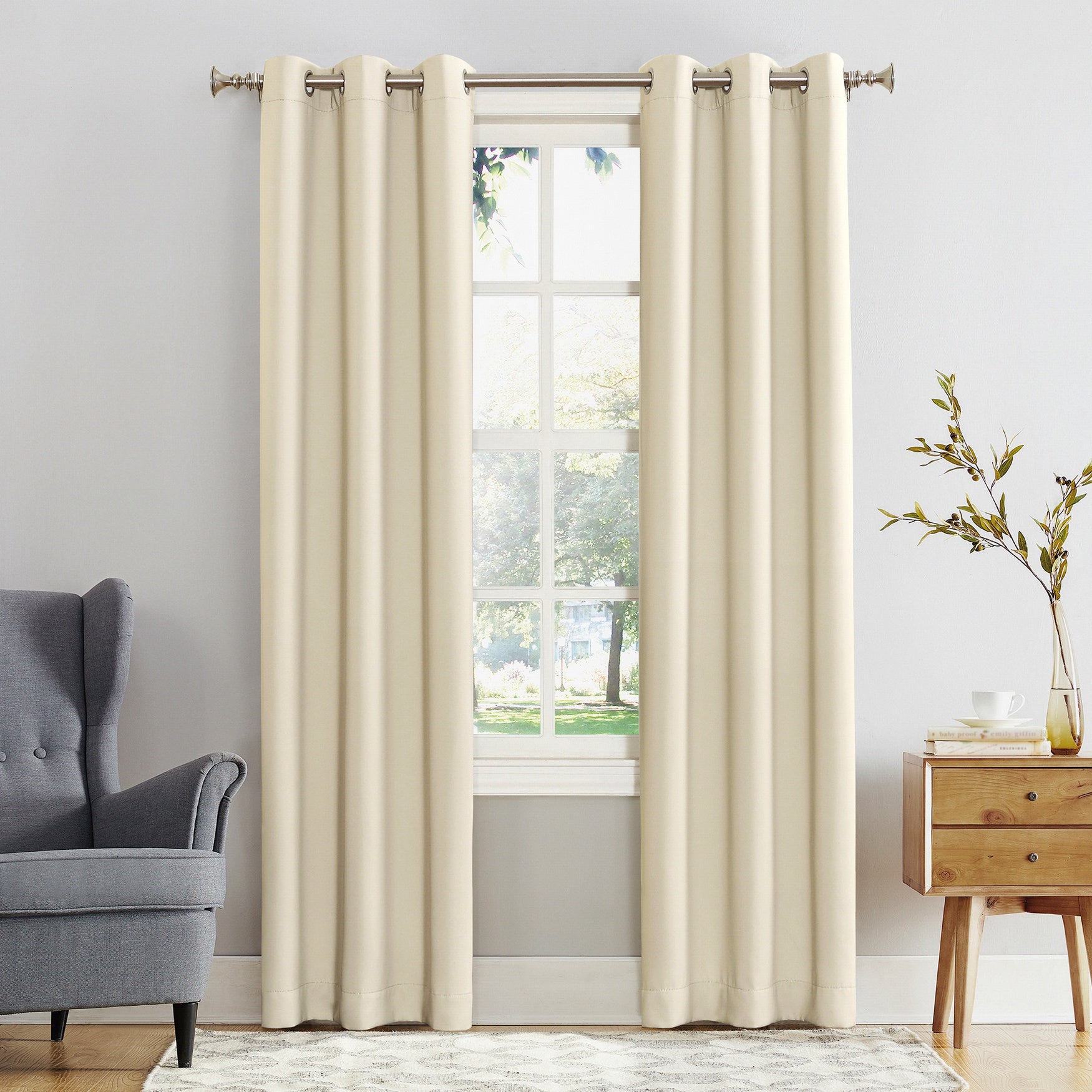 Sun Zero Blackout Greenwich Grommet Panel image number 0