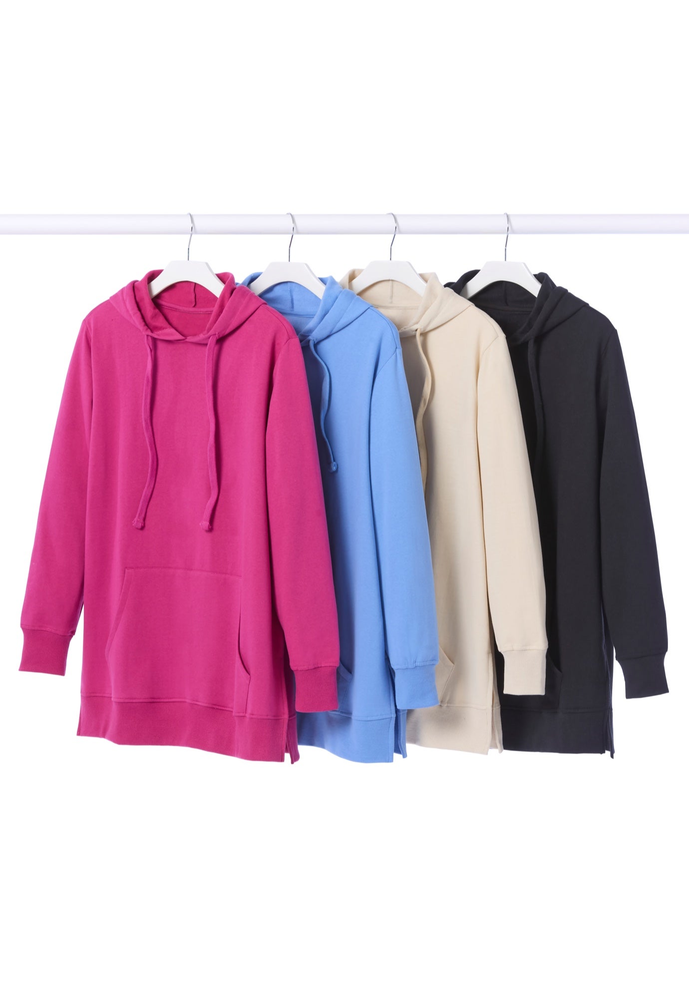 Fleece Hoodie Pocket Sweatshirt image number 2