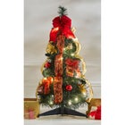 Fully Decorated Pre-Lit 2FT Pop-Up Tabletop Christmas Tree image number null