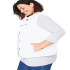 Stretch Denim Vest image number null