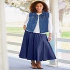 Stretch Denim Vest image number null