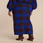 Intarsia Sweater Skirt image number null