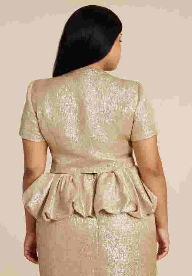 Square Neck Button Up Crop Top image number 3