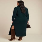 Cowl Sweater Dress image number null