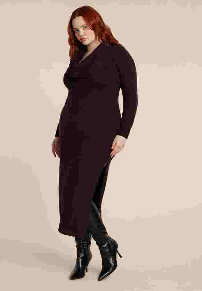 Cowl Sweater Dress image number 1