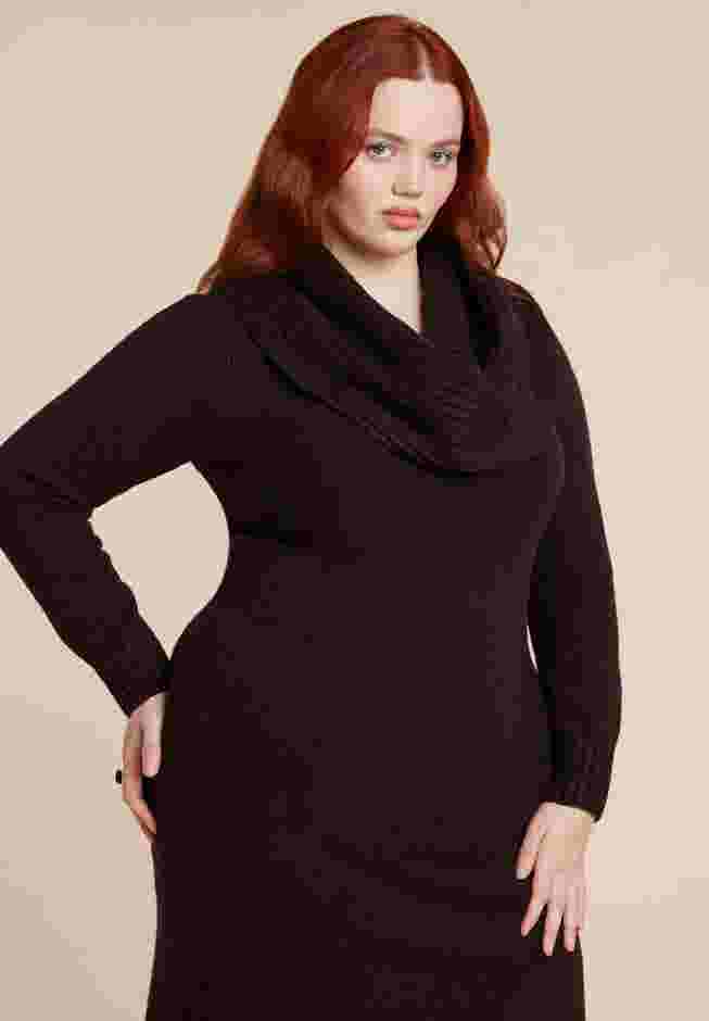 Cowl Sweater Dress image number 3