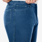 Lightweight Comfort Side-Elastic 5-Pocket Jeans image number null