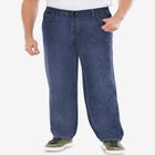 Lightweight Comfort Side-Elastic 5-Pocket Jeans image number null
