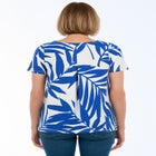 Stretch Cotton Trapeze Tee image number 1