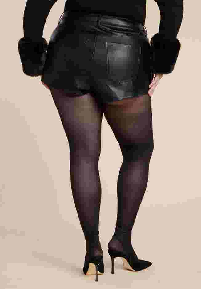 Mini Faux Leather Short image number 2