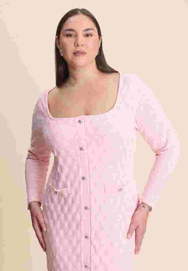 Sweater Dress With Buttons image number 2
