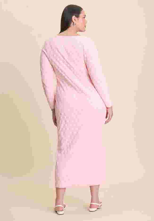 Sweater Dress With Buttons image number 3