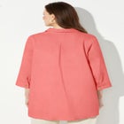 Classic Linen Buttonfront Shirt image number null