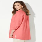 Classic Linen Buttonfront Shirt image number null