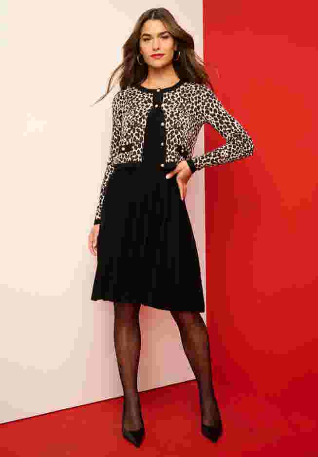 Jacket Sweater Dress image number 0