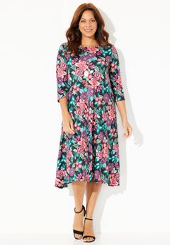 Strawbridge Fit & Flare Dress