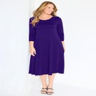 Strawbridge Fit & Flare Dress image number null